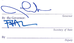 Signatures