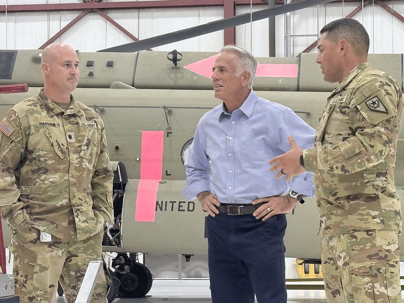 Governor Lombardo meets with the Nevada National Guard